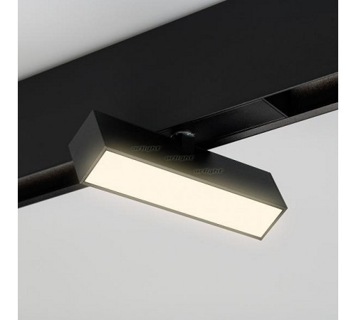 Светильник на штанге Arlight 026988 MAG-FLAT-FOLD-45-S205-6W Day4000 (BK, 100 deg, 24V)