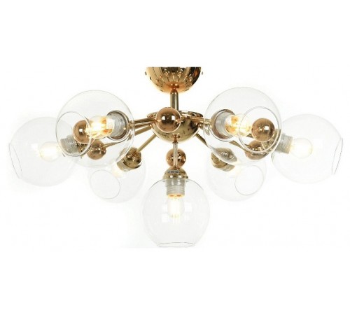 Люстра на штанге LUMINA DECO LDC 8040-7 F.GD+PR Devoli