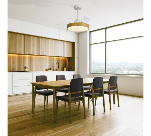 Светильник с вентилятором Mantra 8753 Alaska