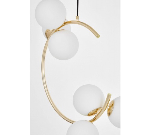 Подвесная люстра LUMINA DECO LDP 7031-6 F.GD BONIO