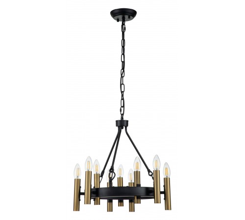 Подвесная люстра Indigo 13009/9P Black Cero