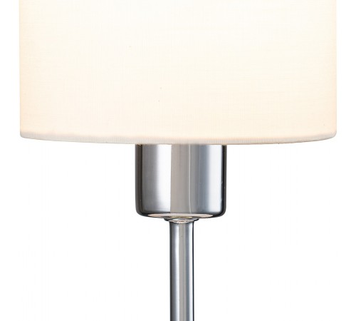 Настольная лампа декоративная Escada 1109/1 Chrome/Beige Denver