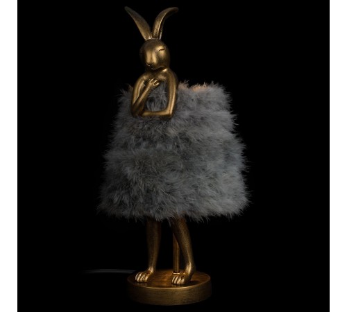 Настольная лампа декоративная Loft it 10315/A Grey fluff Lapine