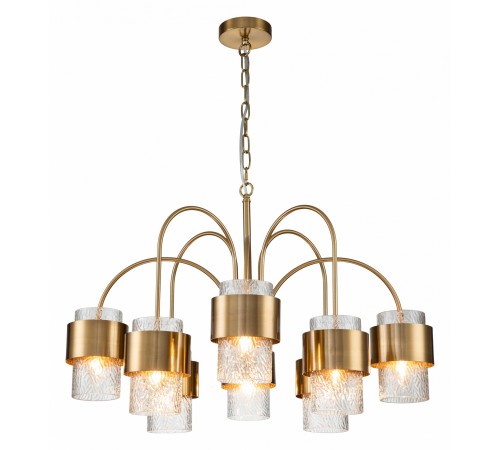 Подвесная люстра Indigo 12019/A/8P Brass Eleganza