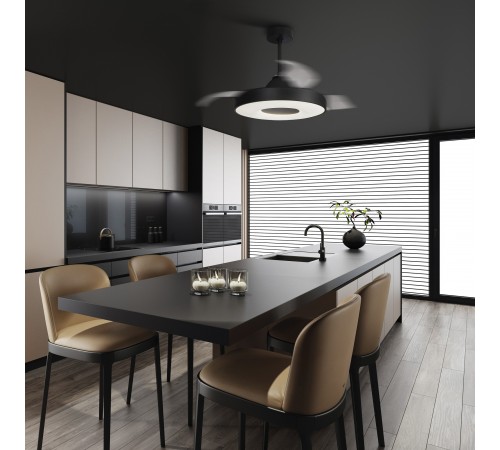 Светильник с вентилятором Mantra (люстры-вентиляторы) 8218 Coin