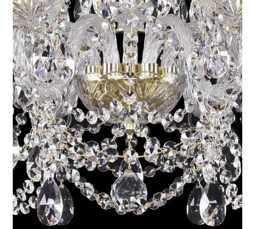 Подвесная люстра Bohemia Ivele Crystal 1411/6+3/195/G 1411