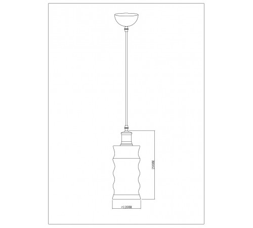 Подвесной светильник Escada 1102/1 Fireside