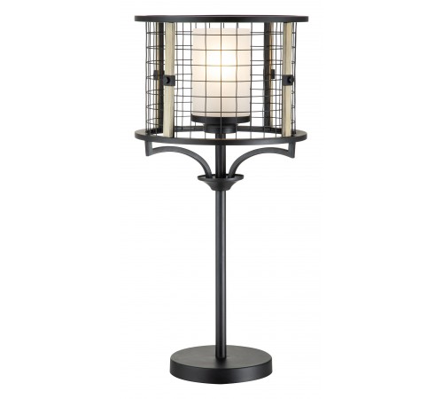 Настольная лампа декоративная Indigo 10014/1T Black Castello