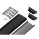 Профиль накладной гибкий Ambrella Light GP1600BK/BK GP