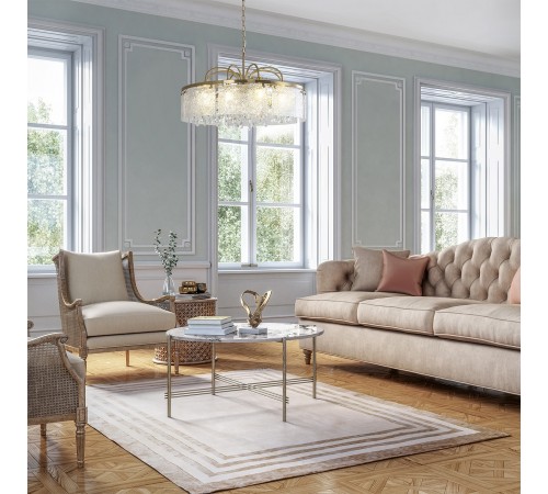 Подвесная люстра Indigo 12033/8P Brass Prosecco