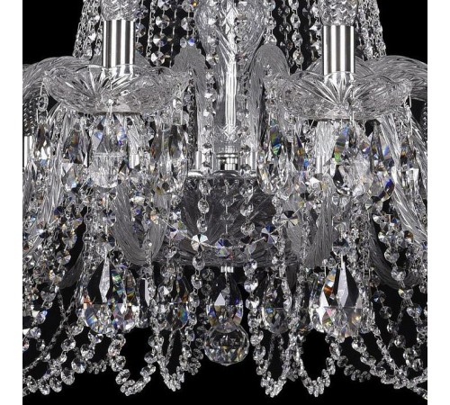 Подвесная люстра Bohemia Ivele Crystal 1402/18/400/Ni 1402