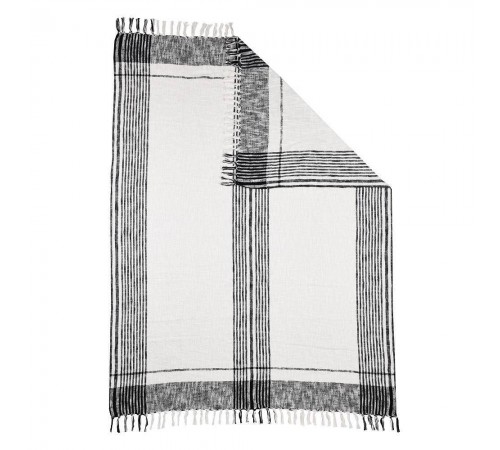 Плед (170x130 см) Chevery EG_420063 белый, черный