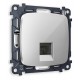 Розетка Ethernet RJ-45 и со шторками, без рамки Ambrella Volt MO412010 Quant