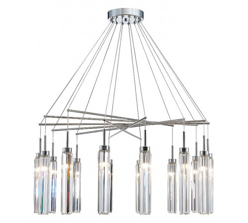 Подвесная люстра Newport 4524+10/S chrome 4520