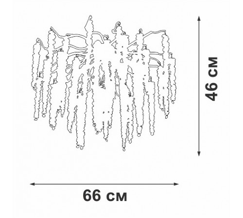 Потолочная люстра Vitaluce V28551-8/7PL V28551