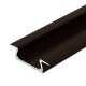Профиль встраиваемый Arlight 017655 MIC-F-2000 ANOD Brown Deep