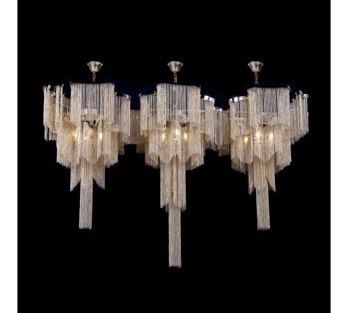 Подвесная люстра Loft it 10208/1400R Gold Stream