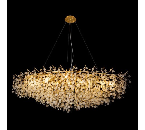 Подвесная люстра iLamp 7204-L1600 GD Savage