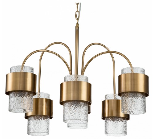 Подвесная люстра Indigo 12019/A/6P Brass Eleganza