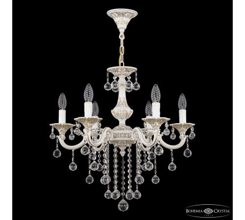 Подвесная люстра Bohemia Ivele Crystal AL78101/6/175 B WMG Balls AL7801