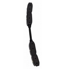 Соединитель гибкий для треков iLedex Technical POWER CONNECT 4822-R-BK VISION48/22