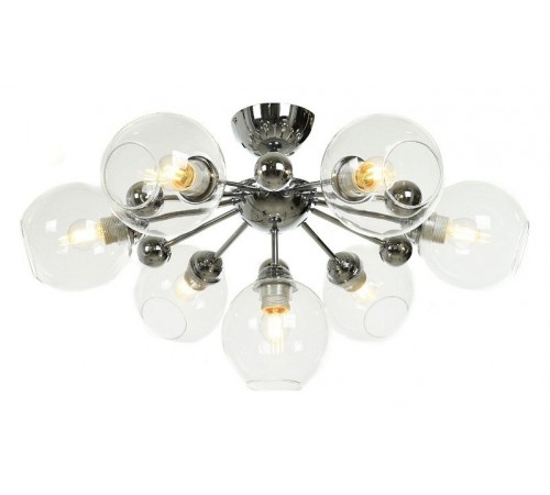 Люстра на штанге LUMINA DECO LDC 8040-7 CHR+PR Devoli