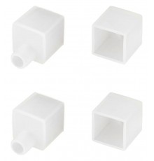 Набор заглушек для профиля с отверстием Arlight 040859 WPH