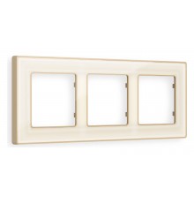 Рамка на 3 поста Ambrella Volt AF580343 Arctic