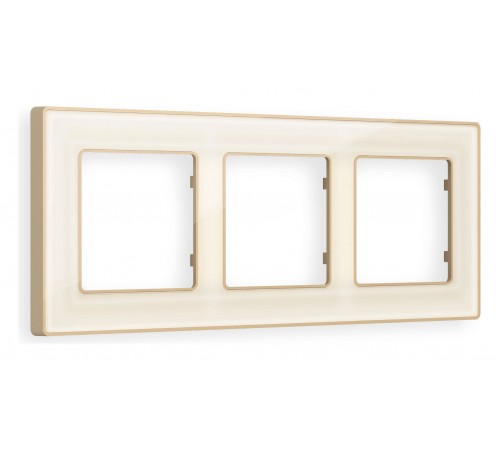 Рамка на 3 поста Ambrella Volt AF580343 Arctic