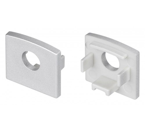 Набор заглушек для профиля с отверстием Arlight 046078 LINE