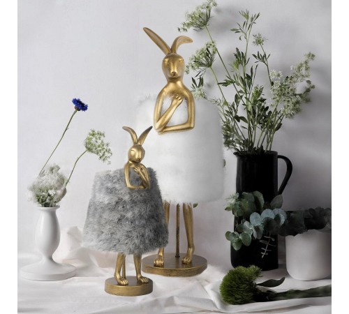 Настольная лампа декоративная Loft it 10315/A Grey fluff Lapine