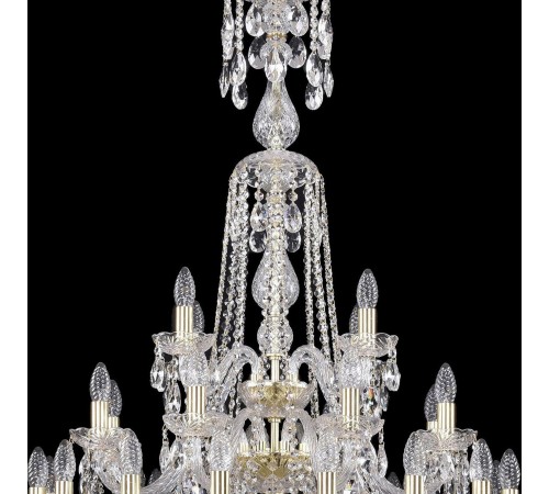 Подвесная люстра Bohemia Ivele Crystal 1402/16+8+4/300/XL-123/3D/G 1402