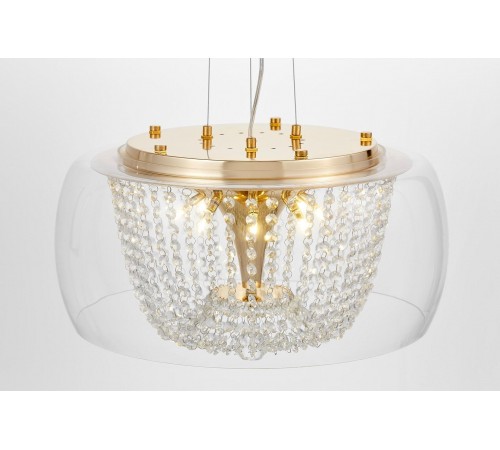 Подвесной светильник LUMINA DECO LDP 7018-500 PR+F.GD Disposa