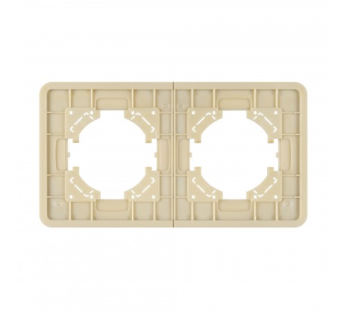 Рамка на 2 поста Arlight 49739 AKIRY