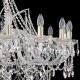 Подвесная люстра Bohemia Ivele Crystal 1411/16/360/G 1411