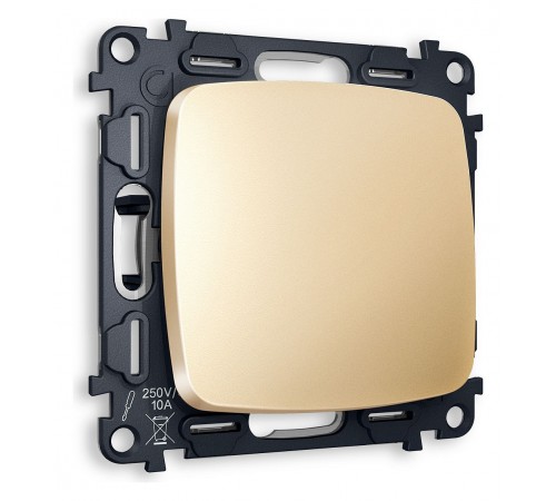 Выключатель проходной одноклавишный без рамки Ambrella Volt MO601020 Quant