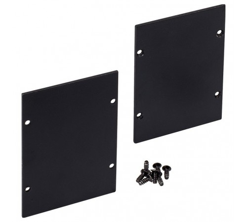 Набор заглушек для профиля Arlight 018649 ARH-LINE-6085 BLACK