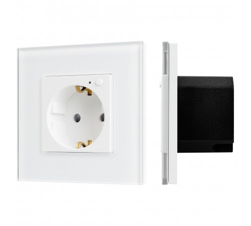 Розетка с заземлением Arlight 50215 OMALI