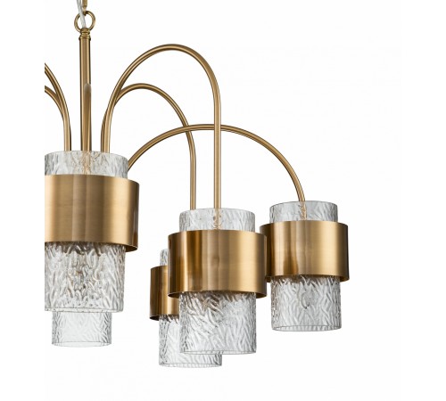 Подвесная люстра Indigo 12019/A/8P Brass Eleganza