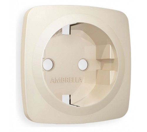 Накладка для розетки с заземлением Ambrella Volt OP3260 Quant