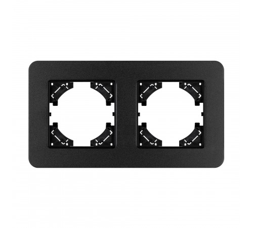 Рамка на 2 поста Arlight 49738 AKIRY