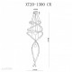 Подвесной светильник iLedex XT20-1300 CR Axis