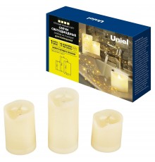 Набор из 3 свечей светодиодных UL-00008593