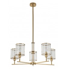 Люстра на штанге Indigo 13022/5R Brass Dante