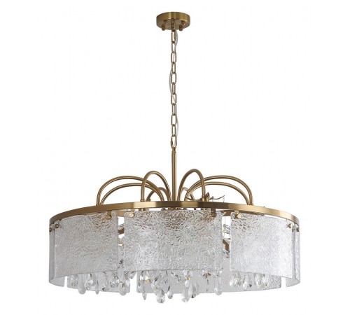 Подвесная люстра Indigo 12033/8P Brass Prosecco