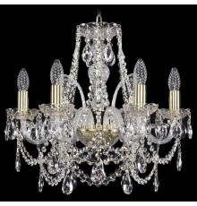 Подвесная люстра Bohemia Ivele Crystal 1411/6/160/G 1411