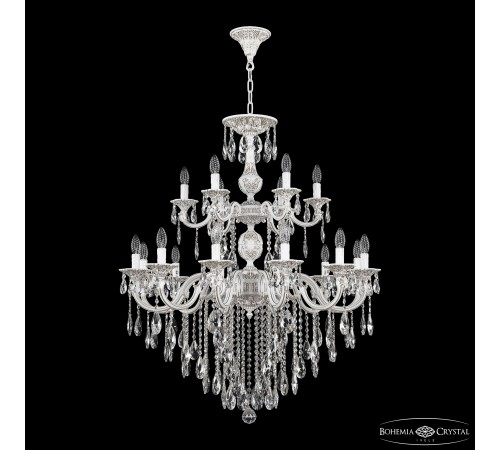 Подвесная люстра Bohemia Ivele Crystal AL78101/12+6/300/2D B WMG AL7801