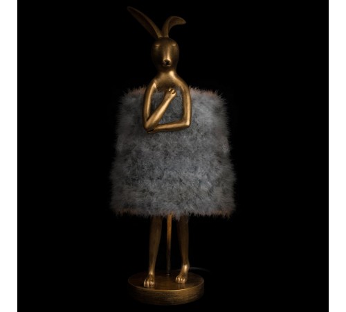 Настольная лампа декоративная Loft it 10315/B Grey fluff Lapine