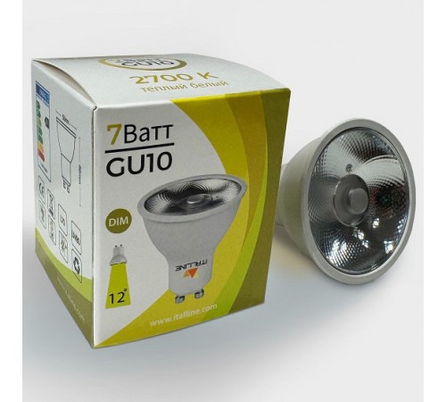 Лампа светодиодная Italline HL GU10/7W/2700K DIM TRIAC