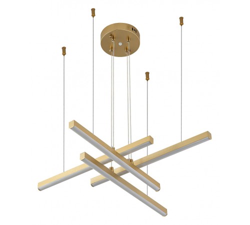 Подвесная люстра Indigo 14017/4P Gold Paralleli